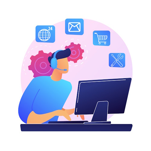 imagem de área de cliente